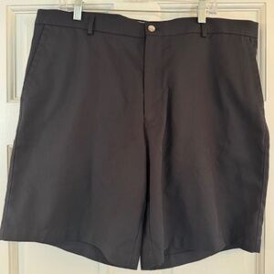 Peter Millar Black Golf Shorts, 40